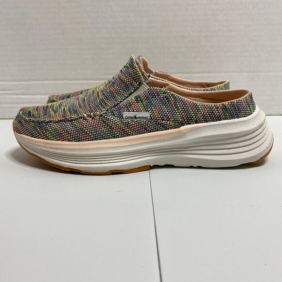 OrthoComfoot Orthotic Slip-On Loafers Womens 8.5 Arch Support Plantar Fasciitis - Picture 3 of 12